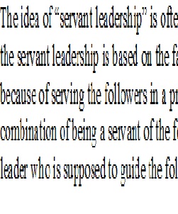 Servant Leadership